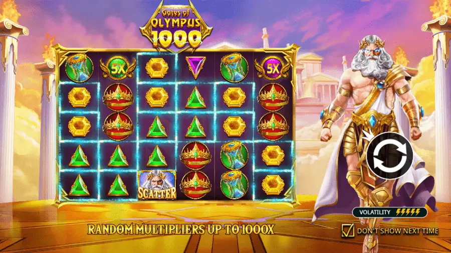 Puertas de Olimpo 1000 Tragamonedas